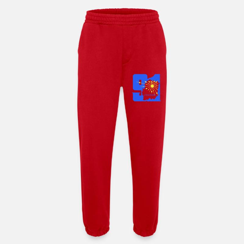 Essonne - Heavyweight Jogginghose - made by SPREAD  - Rot