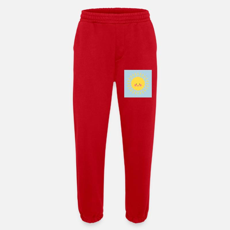 J.H - Heavyweight Jogginghose - made by SPREAD  - Rot