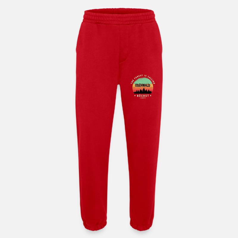 Höchst Odenwald Design - Heavyweight Jogginghose - made by SPREAD  - Rot
