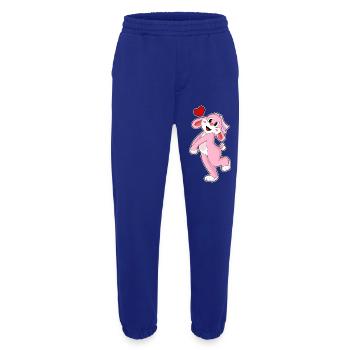 Rabbit Bride Veil Wedding - Heavyweight Jogging Pants - made by SPREAD  - Iconic Blue - Front