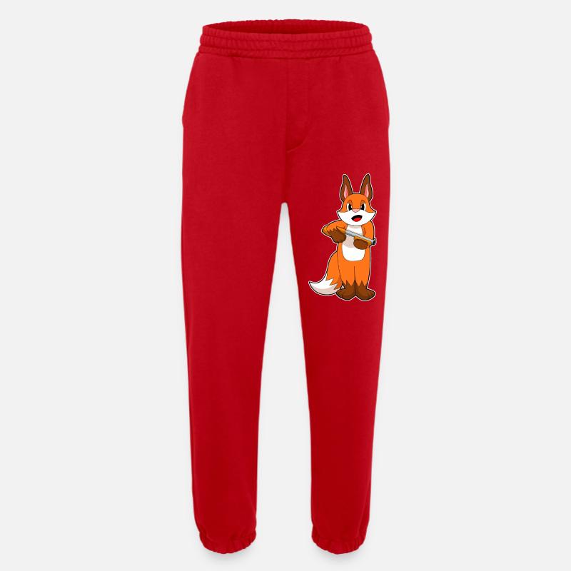 Fuchs Schrotflinte - Heavyweight Jogginghose - made by SPREAD - Rot