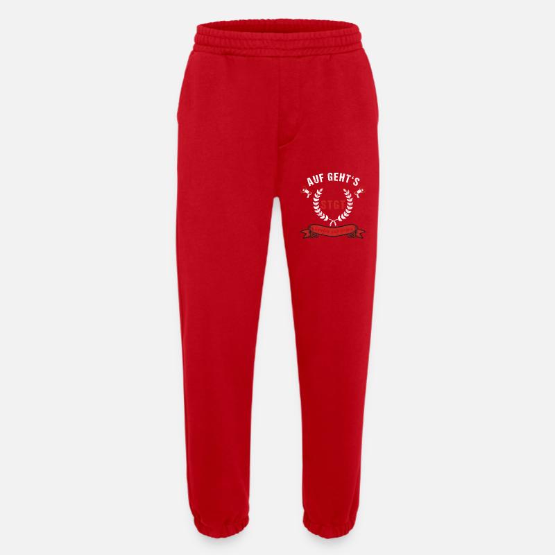 Stuttgart kämpfen und siegen - Heavyweight Jogginghose - made by SPREAD  - Rot