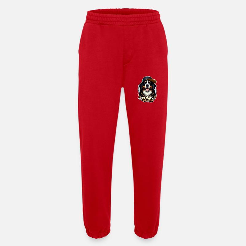 Berner Sennenhund - Heavyweight Jogginghose - made by SPREAD - Rot