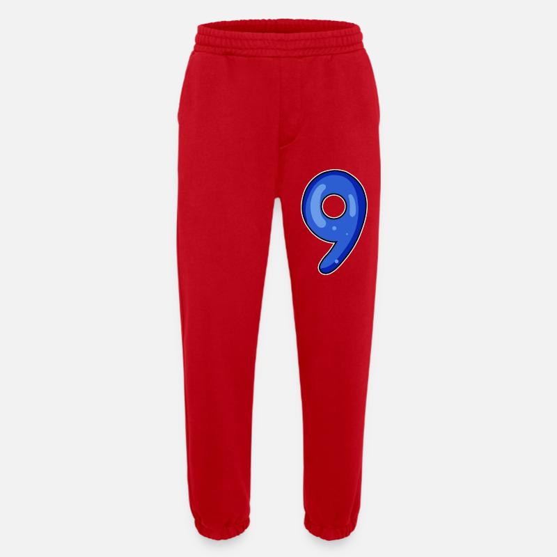 9 - Heavyweight Jogging Pants - made by SPREAD  - red