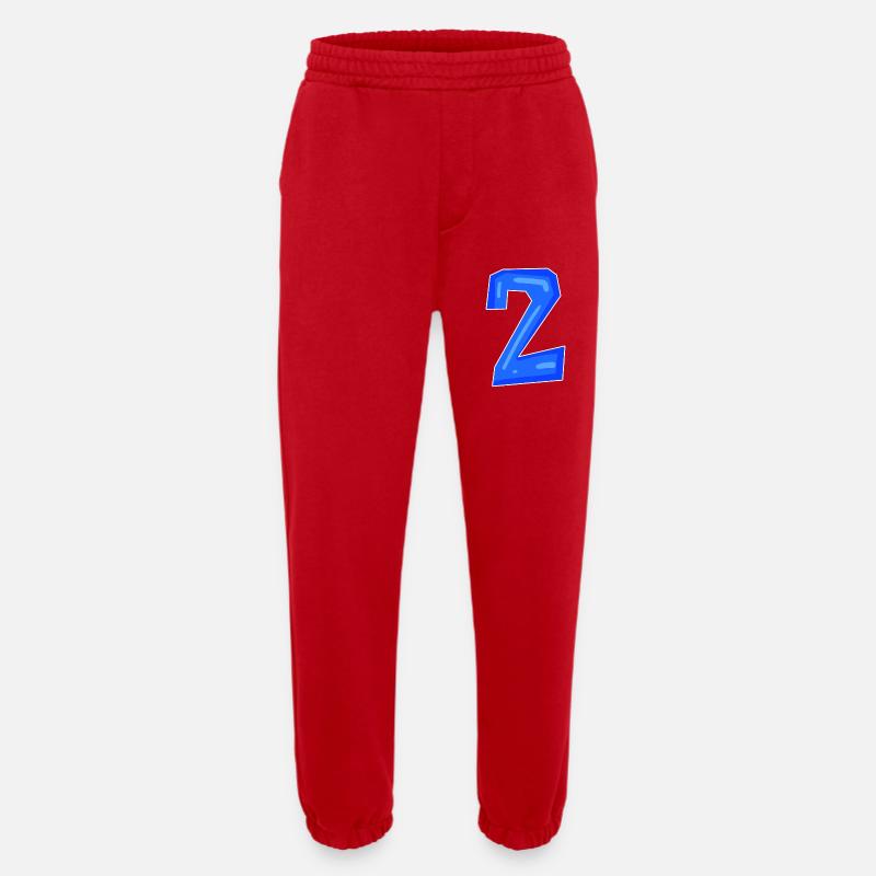 2 - Heavyweight Jogging Pants - made by SPREAD  - red