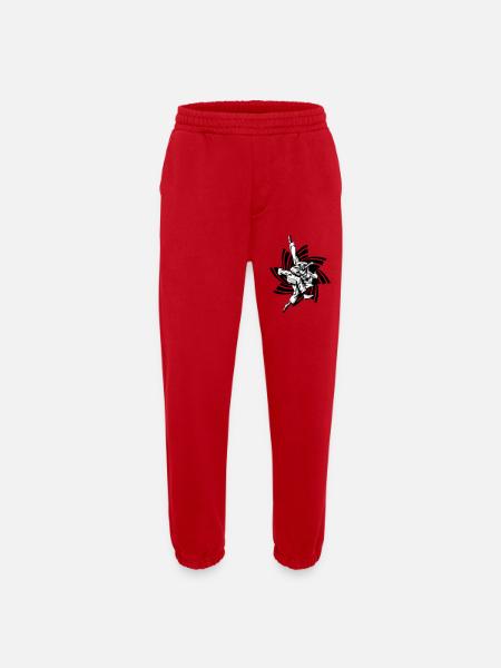 Judo Hold - Heavyweight Jogging Pants - made by SPREAD  - red
