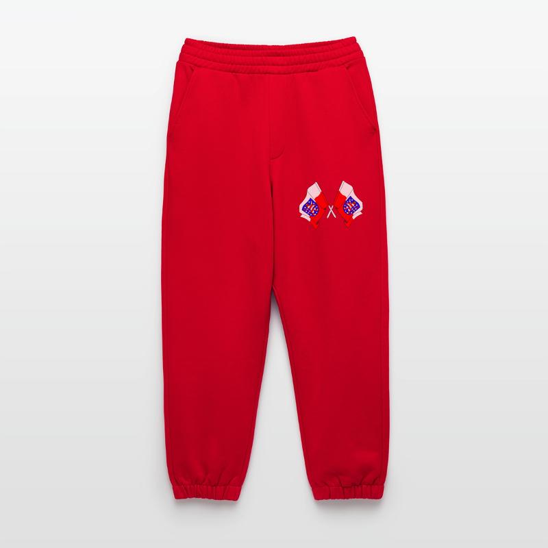 Two flags crossed Thuringia Heavyweight Jogging Pants - made by SPREAD 