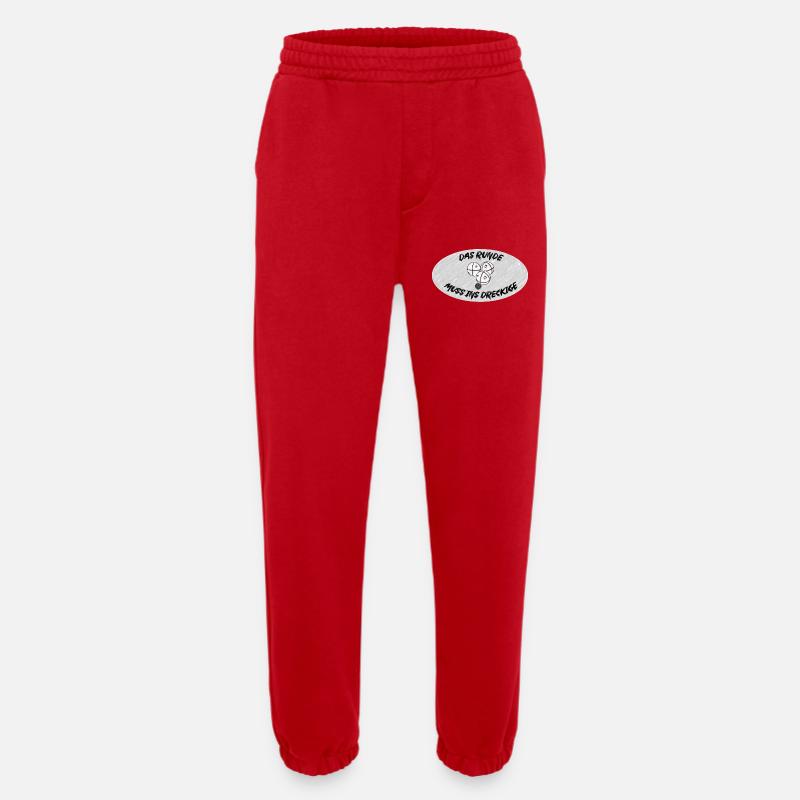 Petanque Logo - Heavyweight Jogginghose - made by SPREAD - Rot