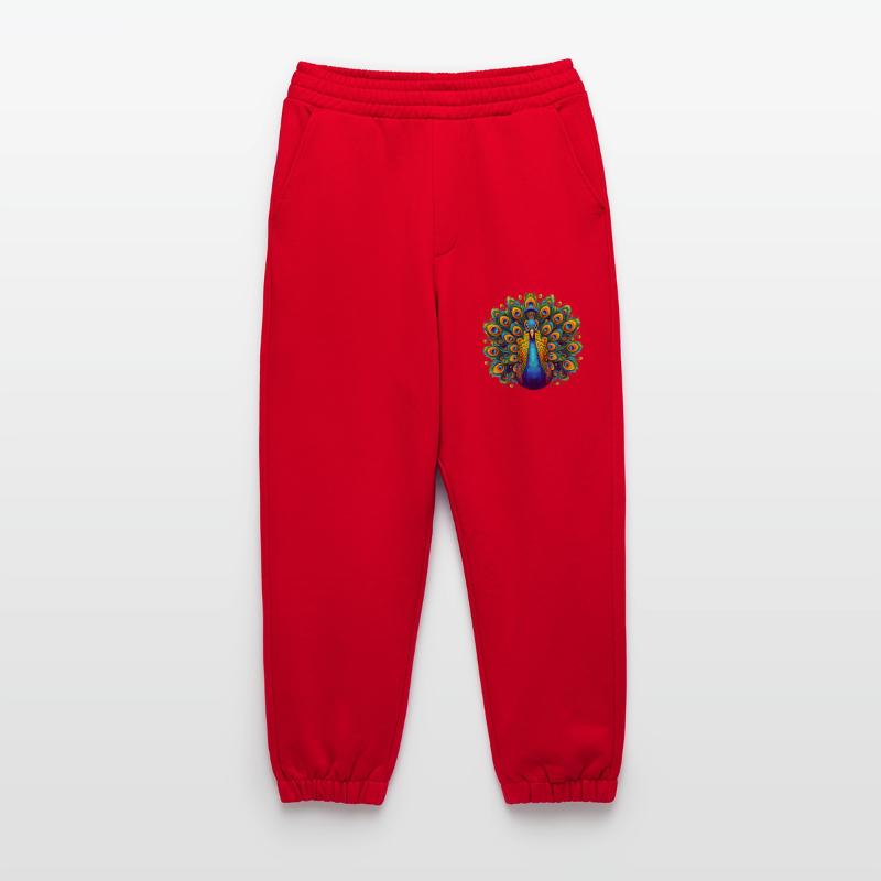 Peacock Heavyweight Jogging Pants - made by SPREAD 