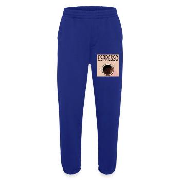 Espresso Café - Heavyweight Jogging Pants - made by SPREAD  - Iconic Blue - Front