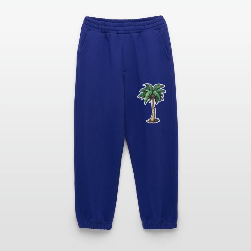 Palm tree Heavyweight Jogging Pants - made by SPREAD 