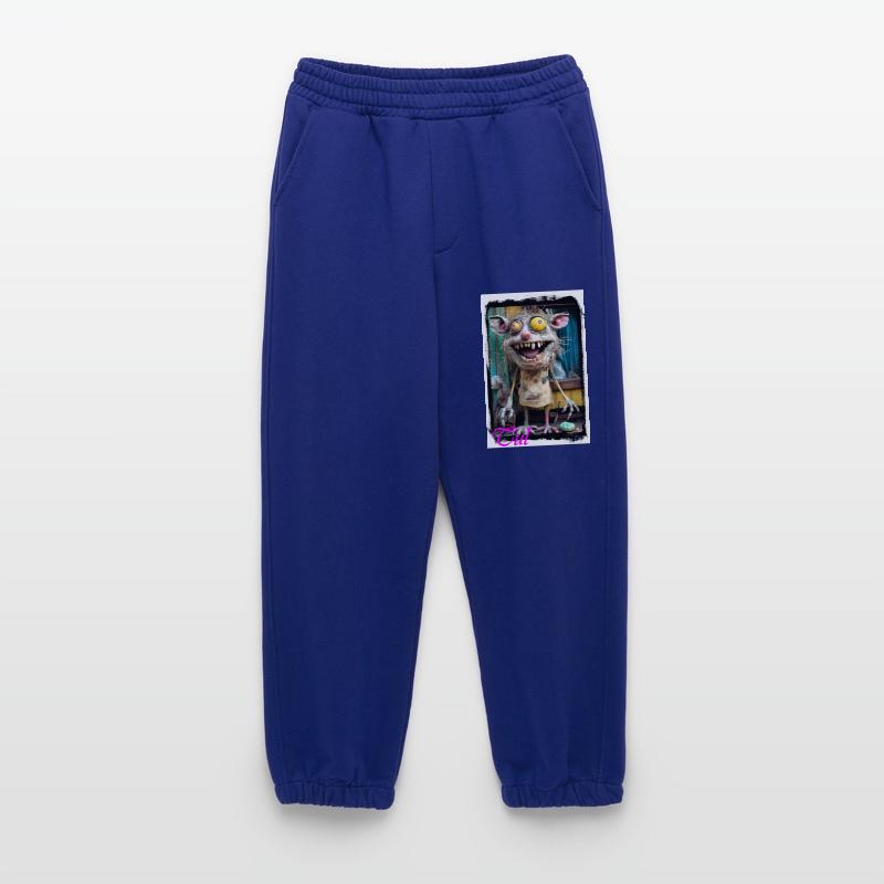 Ecstatic Horror Creature Design Punk Doll Heavyweight Jogging Pants - made by SPREAD 
