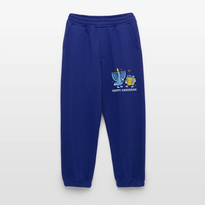 Hanoukka Hanoukka Hanoukka Gnome Pantalon de jogging bio épais fabriqué en UE