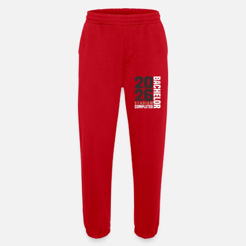 Bachelor Studium 2026 - Heavyweight Jogginghose - made by SPREAD  - Rot