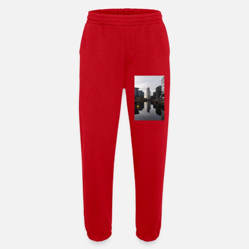 Urbane Reflexion - Heavyweight Jogginghose - made by SPREAD  - Rot