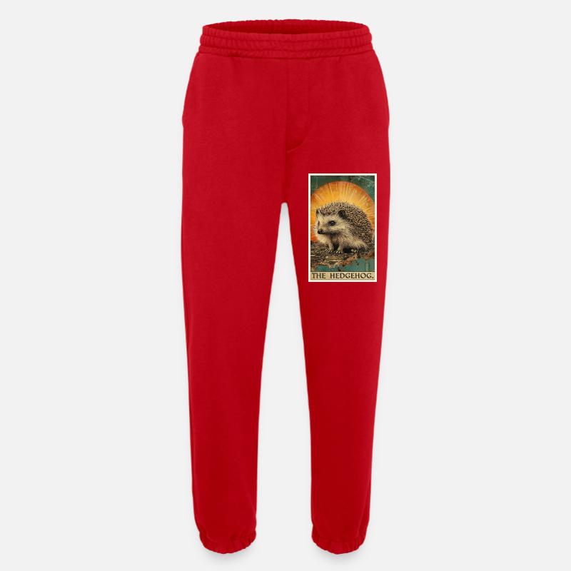 Igel - Heavyweight Jogginghose - made by SPREAD  - Rot
