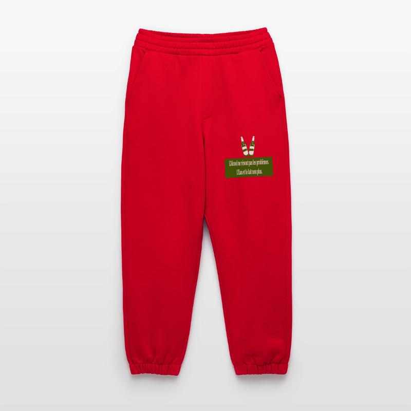 Cool doesn't solve problems Heavyweight Jogging Pants - made by SPREAD 