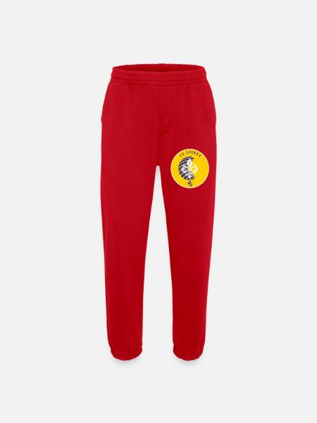 Fleur de Lys Loiret 45 - Heavyweight Jogging Pants - made by SPREAD  - red