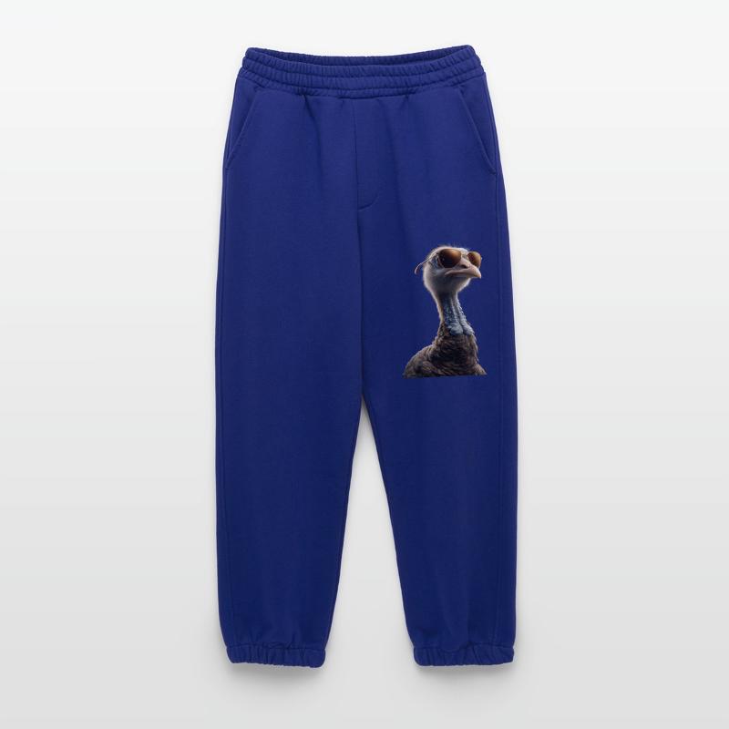 Dinde Poules Oiseaux Dinde Pantalon de jogging bio épais fabriqué en UE