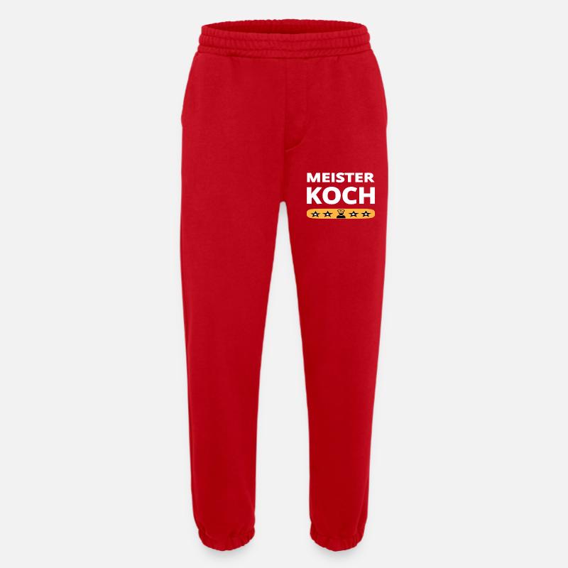 Koch - Heavyweight Jogginghose - made by SPREAD  - Rot