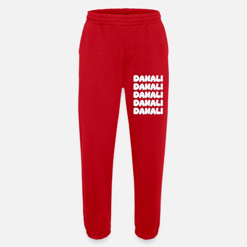Gift for Danali - Heavyweight Jogging Pants - made by SPREAD  - red