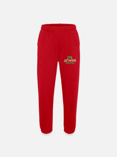 Encore un match - Pantalon de jogging bio épais fabriqué en UE - rouge