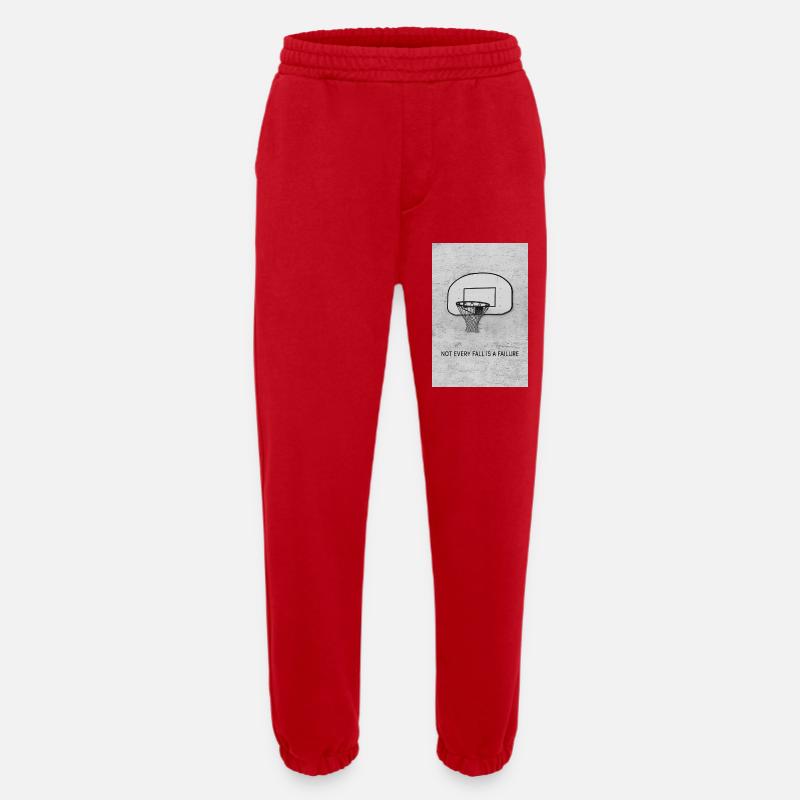 Not every fall is a failure - Heavyweight Jogging Pants - made by SPREAD  - red