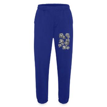Mirrorballs - Heavyweight Jogging Pants - made by SPREAD  - Iconic Blue - Front