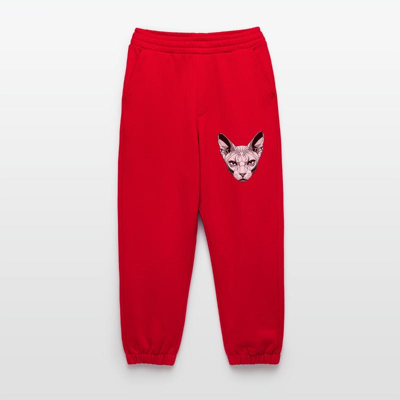 Sphynx Chat Sphynx Chat Chat Canadien Sphinx mignon Pantalon de jogging bio épais fabriqué en UE