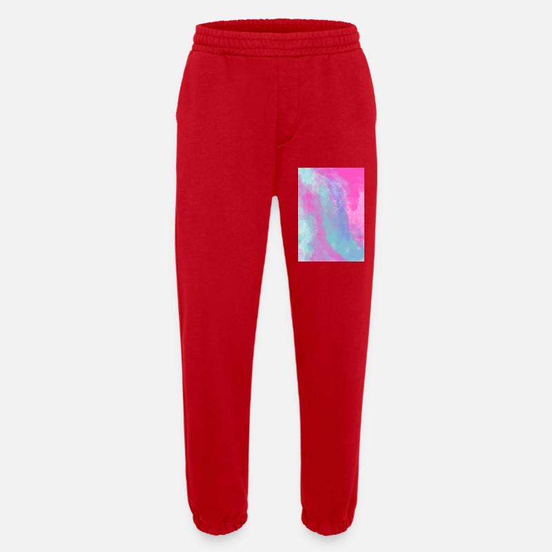 Gradient- Spring personalisierbar - Heavyweight Jogginghose - made by SPREAD  - Rot