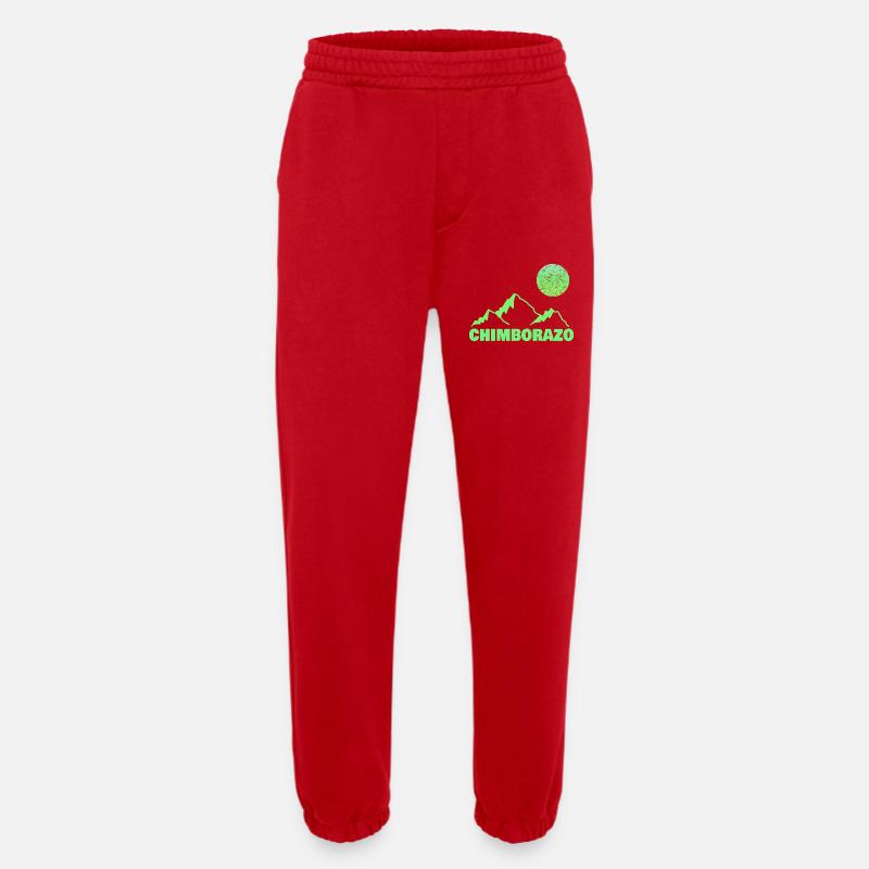Gift for chimborazo - Heavyweight Jogging Pants - made by SPREAD  - red
