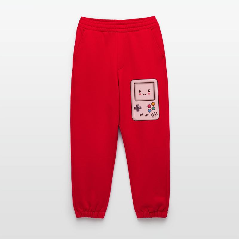 Cute Game Console Heavyweight Jogging Pants - made by SPREAD 