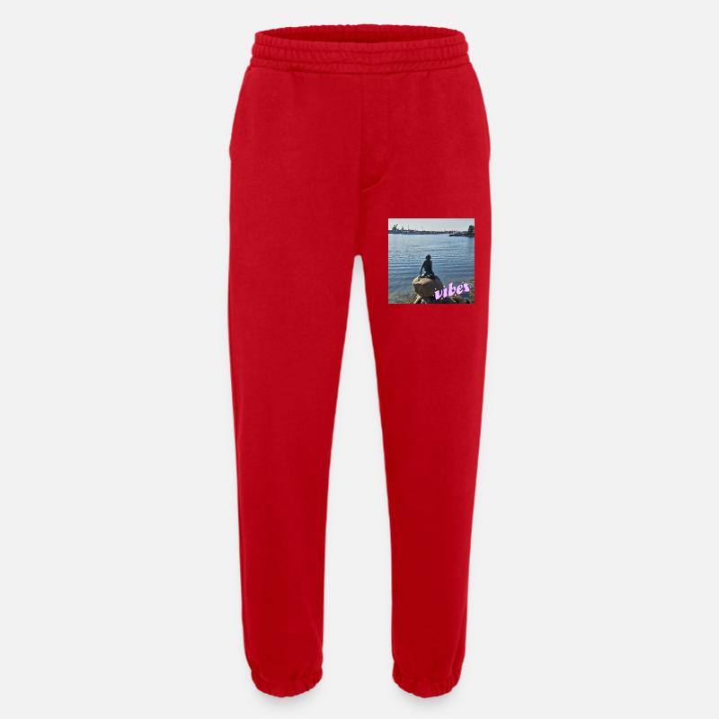 Ausstrahlung - Heavyweight Jogginghose - made by SPREAD  - Rot
