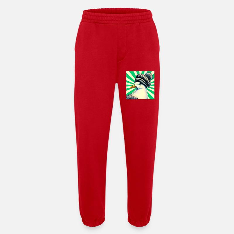 Möwe - Heavyweight Jogginghose - made by SPREAD  - Rot