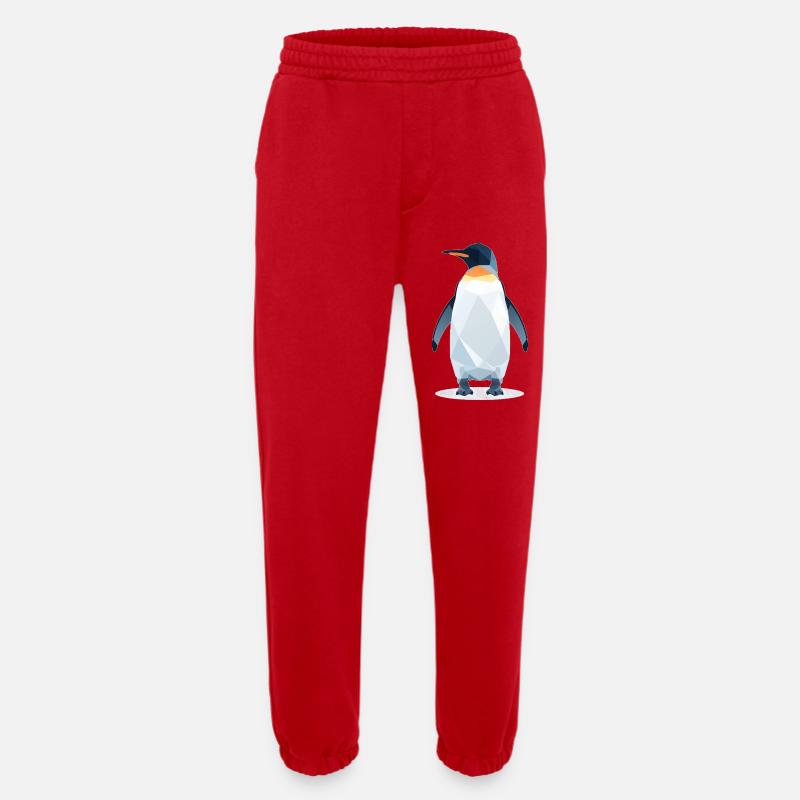 Pinguin Style - Heavyweight Jogginghose - made by SPREAD - Rot