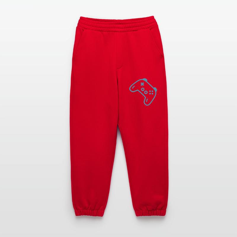 Türkise Controller-Silhouette Heavyweight Jogginghose - made by SPREAD 