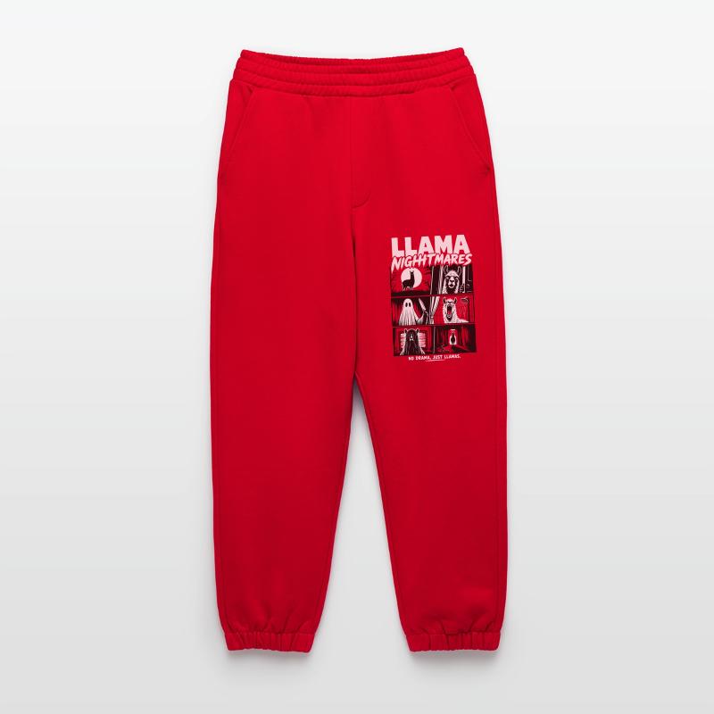 Lama Nightmares Horror Comic Pantalon de jogging bio épais fabriqué en UE