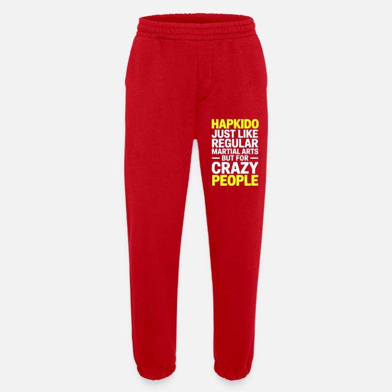 Hapkido Hap Ki Do Geschenke - Heavyweight Jogginghose - made by SPREAD  - Rot