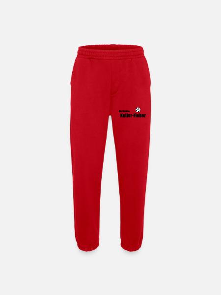 Kuller-Fieber - Heavyweight Jogginghose - made by SPREAD - Rot