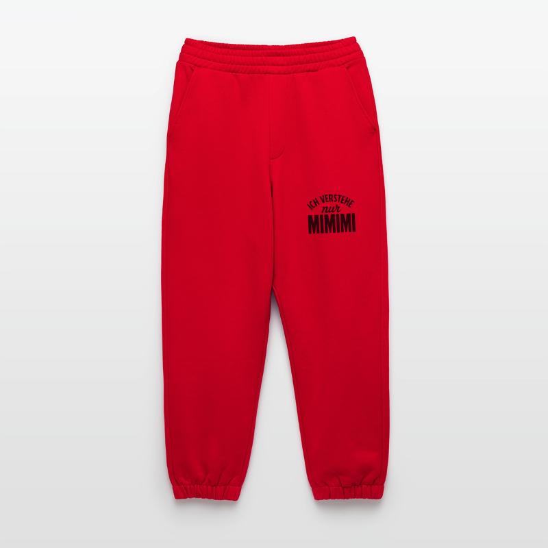 Déclaration du bureau de Mimimi Pantalon de jogging bio épais fabriqué en UE