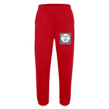 Writing in the Stars - Heavyweight Jogging Pants - made by SPREAD  - red - Front