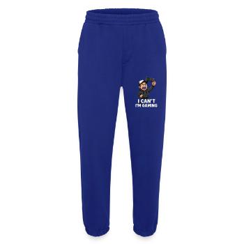 I Cant m Gaming - Heavyweight Jogginghose - made by SPREAD  - Iconic Blue - Vorne