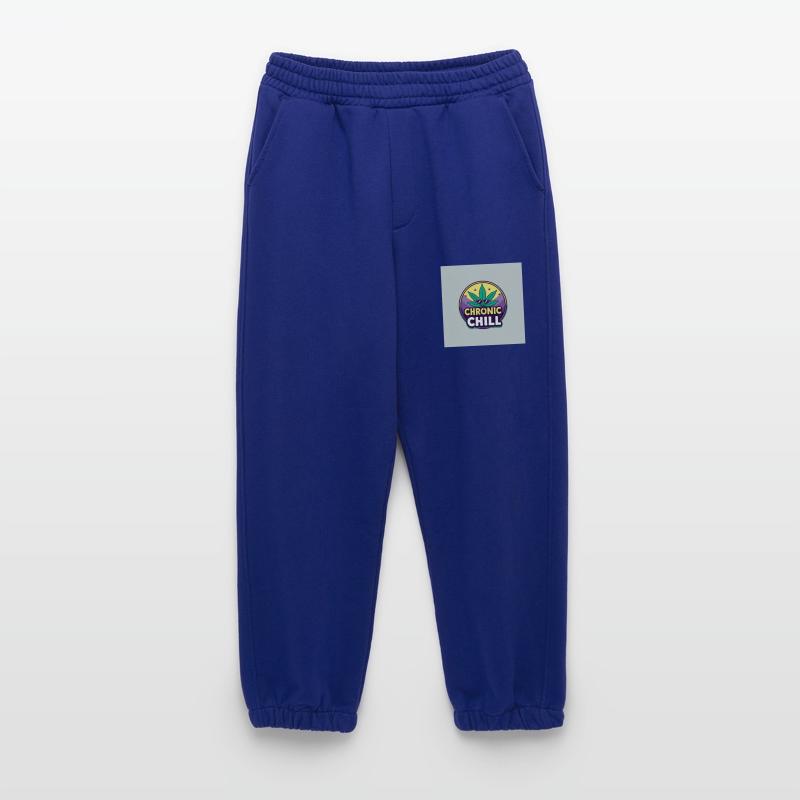 Chronic Chill Cannabis Leaf Logo Heavyweight Jogging Pants - made by SPREAD 