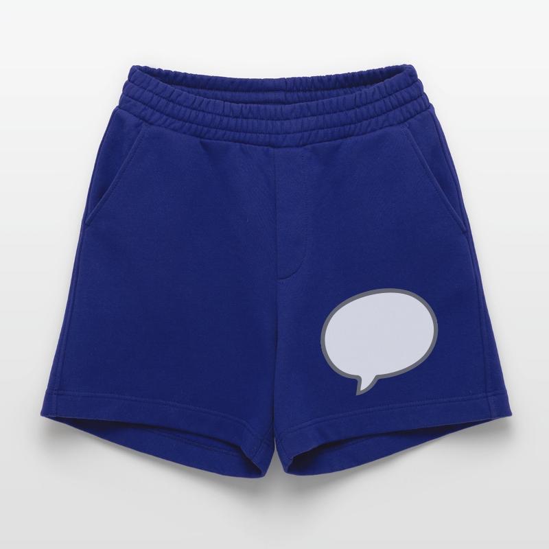 Comic design speech bubble Heavyweight Shorts - made by SPREAD 
