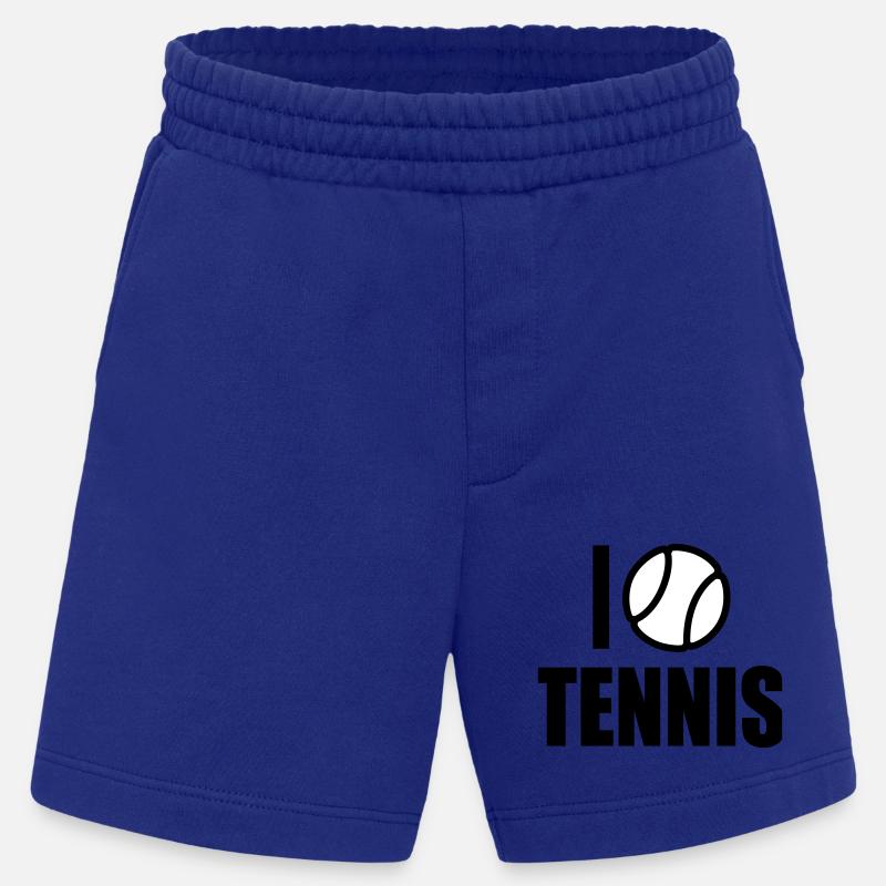 J’adore le tennis - Short bio épais fabriqué en UE - Iconic Blue