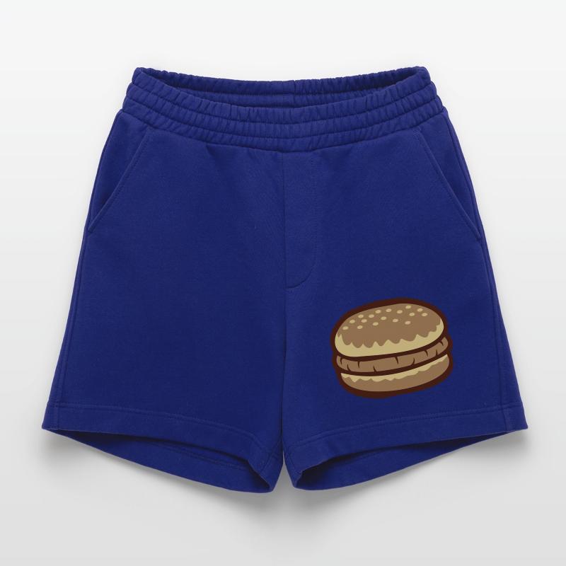 Burger Comic Cheeseburger Heavyweight Shorts - made by SPREAD 