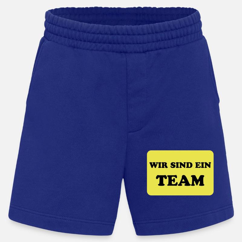 Team und Teamwork - Heavyweight Shorts - made by SPREAD  - Iconic Blue