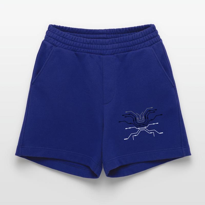 computer design pc wires processor cpu wire ve Heavyweight Shorts - made by SPREAD 