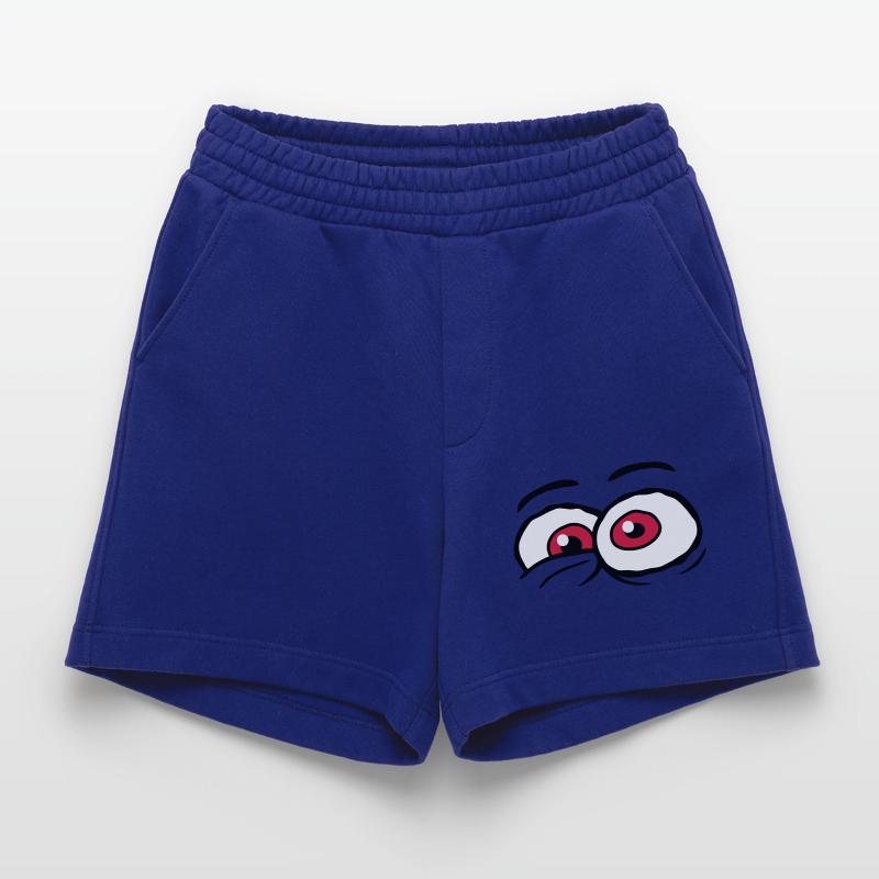 Comic Eyes Crazy Design Heavyweight Shorts - made by SPREAD 