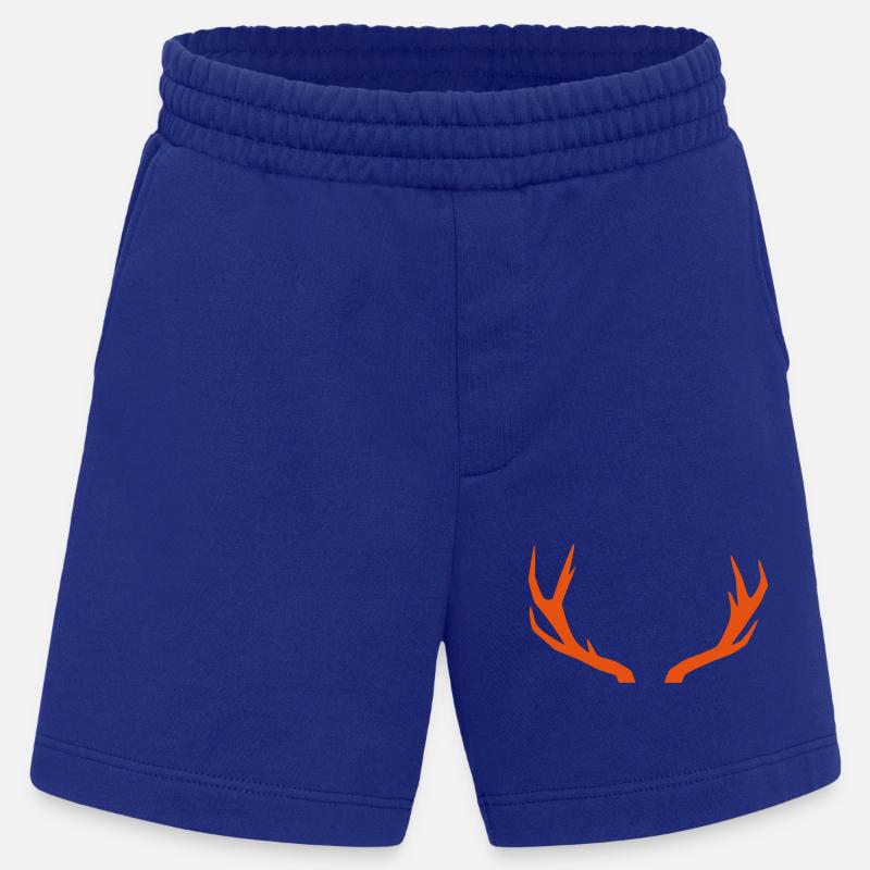 Geweih Hirsch - Heavyweight Shorts - made by SPREAD  - Iconic Blue
